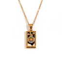 THE WHEEL OF FORTUNE TAROT NECKLACE