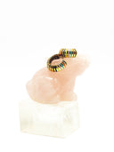 HULA GIRL HOOP EARRINGS