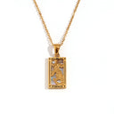 THE STRENGTH TAROT NECKLACE
